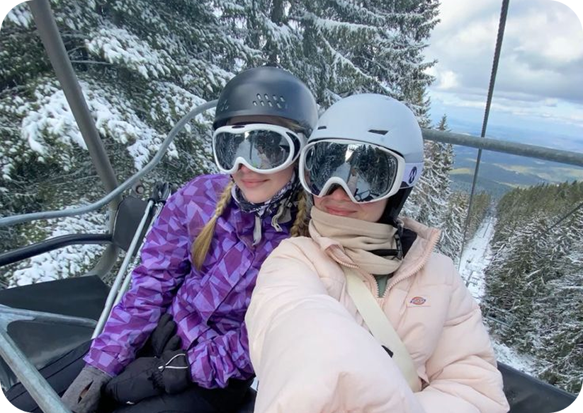 Camille Morea u Zermattu